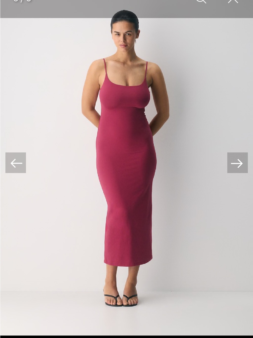 Aritzia Women's Original Contour Summon Maxi Cami Dress